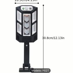 solar lamp with motion sensor