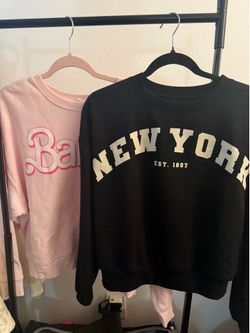 Target brand crop crewnecks