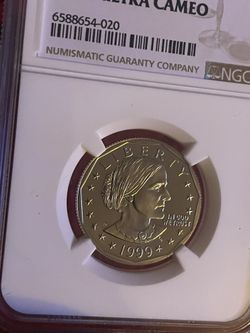 1999 P Ultra cameo Susan B Anthony Dollar Coin PF 70 (makeAoffer)