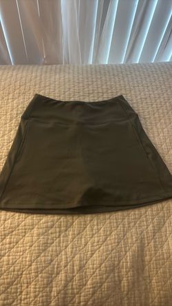 Olive Green Athletic Skirt