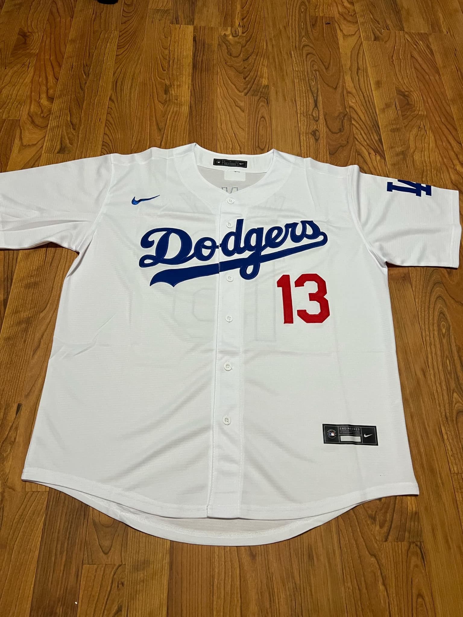 Los Angeles Dodgers Stitched White Max Muncy Jerseys