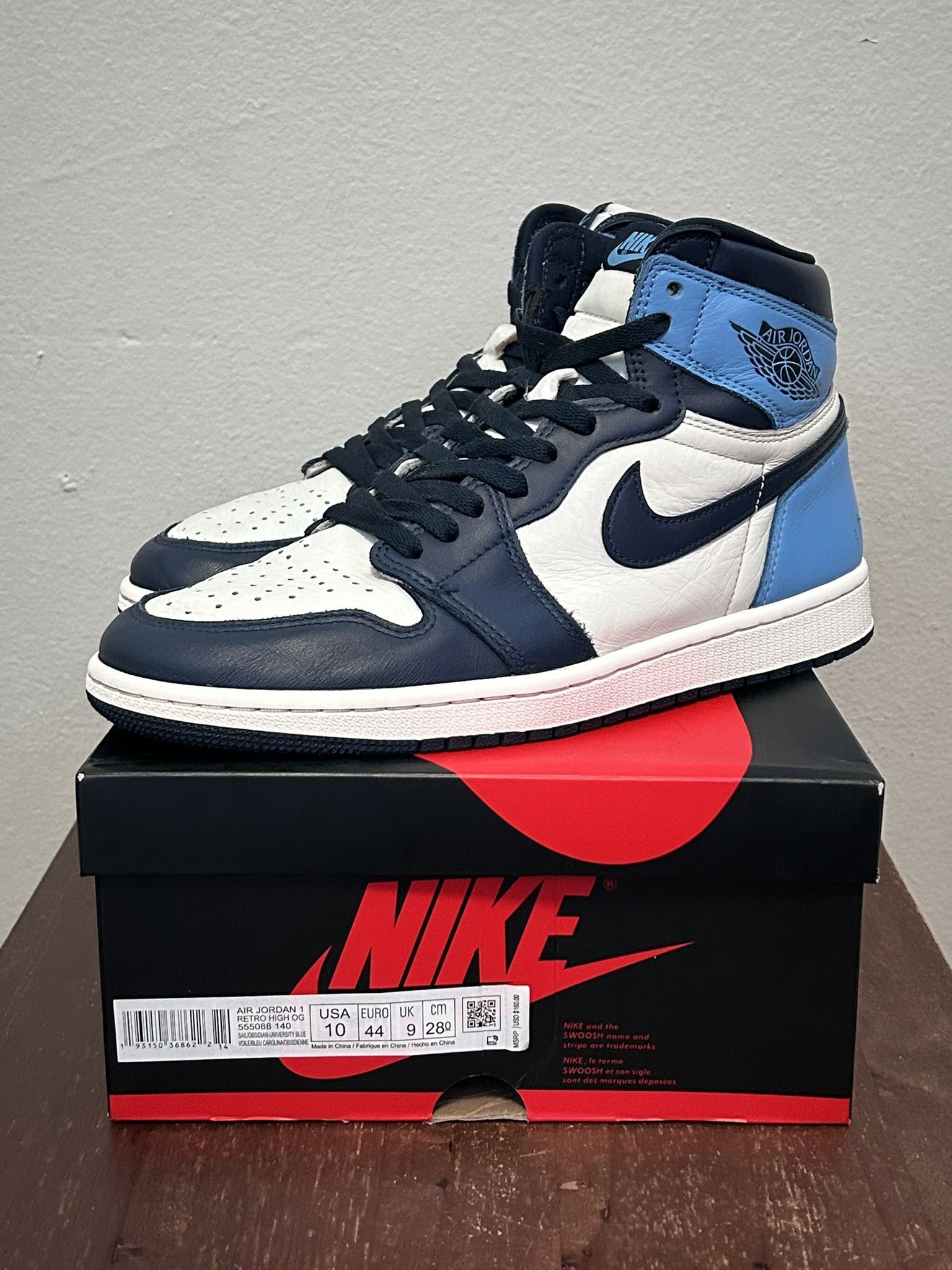 Jordan 1 Obsidian Size 10