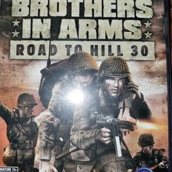 PS2 Game Brothers In Arms Road To Hill 30