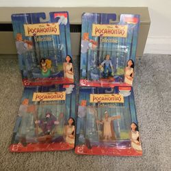 Pocahontas Collectibles Set Of Four NIB