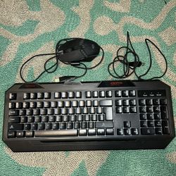 RGB Gaming Mouse And Keyboard 