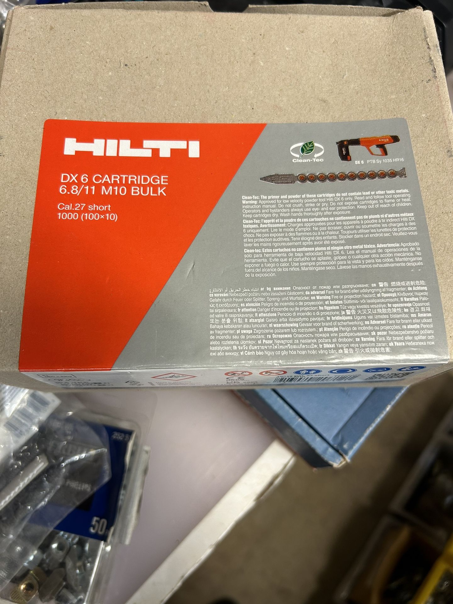 HILTI Red shots
