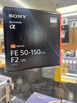 SONY Lens 50-150mm G Masters F2 