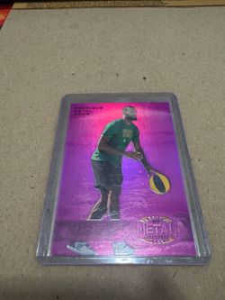 LeBron James 2022 Metal Universe Precious Metal Gems Card