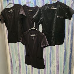 Xs scrub tops