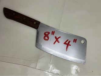 Meat  cleaver  -  $15