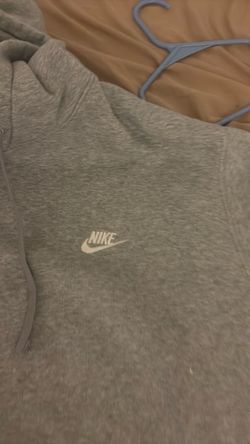 Nike hoodie gray