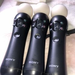 PS4 Move Controllers Set 3 