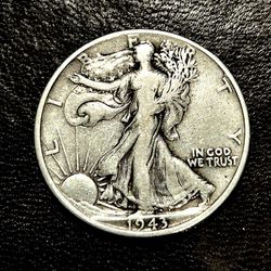 1943 Liberty Half Dollar – 90% Silver