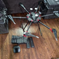 DJI Matrice 600 Pro With 12 Batteries And Spare Parts Kit! 