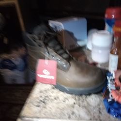 Wolverine Work Boots Size 13 Steel Toe 