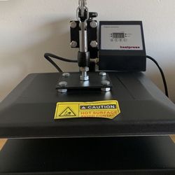  8 In 1 Heat press machine Digital Controller For Clothes TShirts/ Stickers/cups