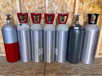 Empty CO2 Tanks