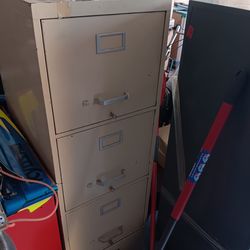 Vintage ✨ heavy metal filing cabinets four drawer