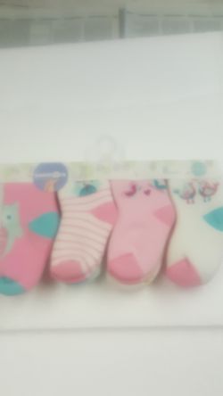 Babies r us 8 pairs 0-6 months socks nwt