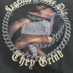 2 New T Shirts “Legends never die” 3xl