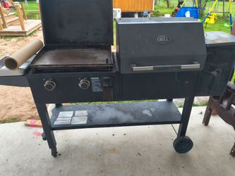 Grill and pellet smoker $150