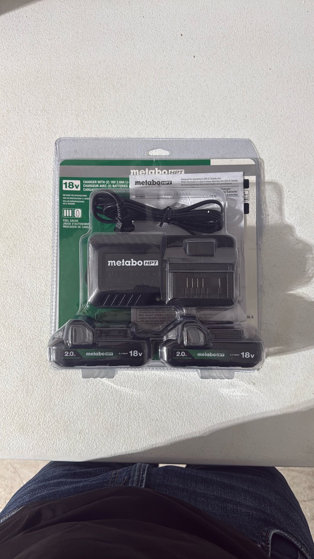 Metabo Charger + Battery Kit