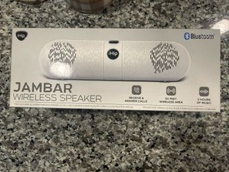 Altavoz Bluetooth iHip Jambar Wireless.