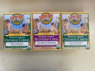 Earth’s Best Organic Cereal 