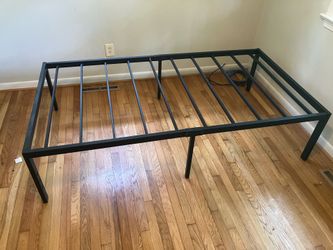 free metal twin size bed frame