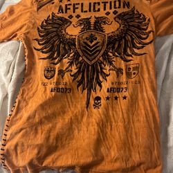 Orange Affliction Shirt 