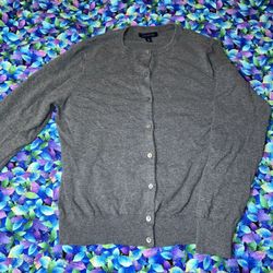 Land’s End- Gray cardigan 