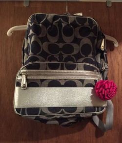 Authentic coach backpack