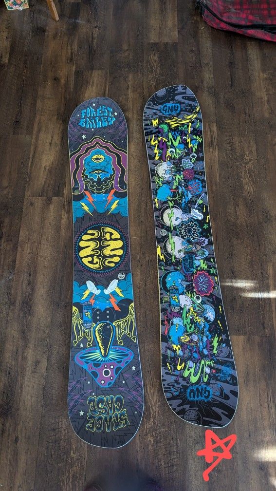 GNU SPACE CASE 153 美品 GNU SPACE CASE ASYM By FOREST BAILEY 153