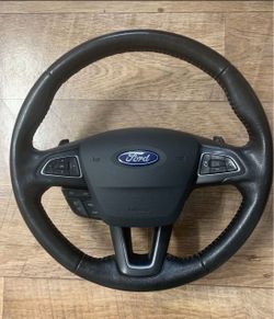 Ford Focus Platinum leather Steering Wheel