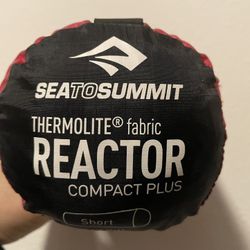 NWoT Sea to Summit Reactor Compact Plus Sleeping Bag Liner - Short