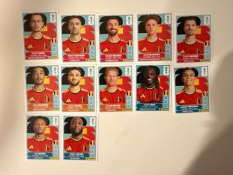 2026 Panini World Cup Belgium Stickers Pack