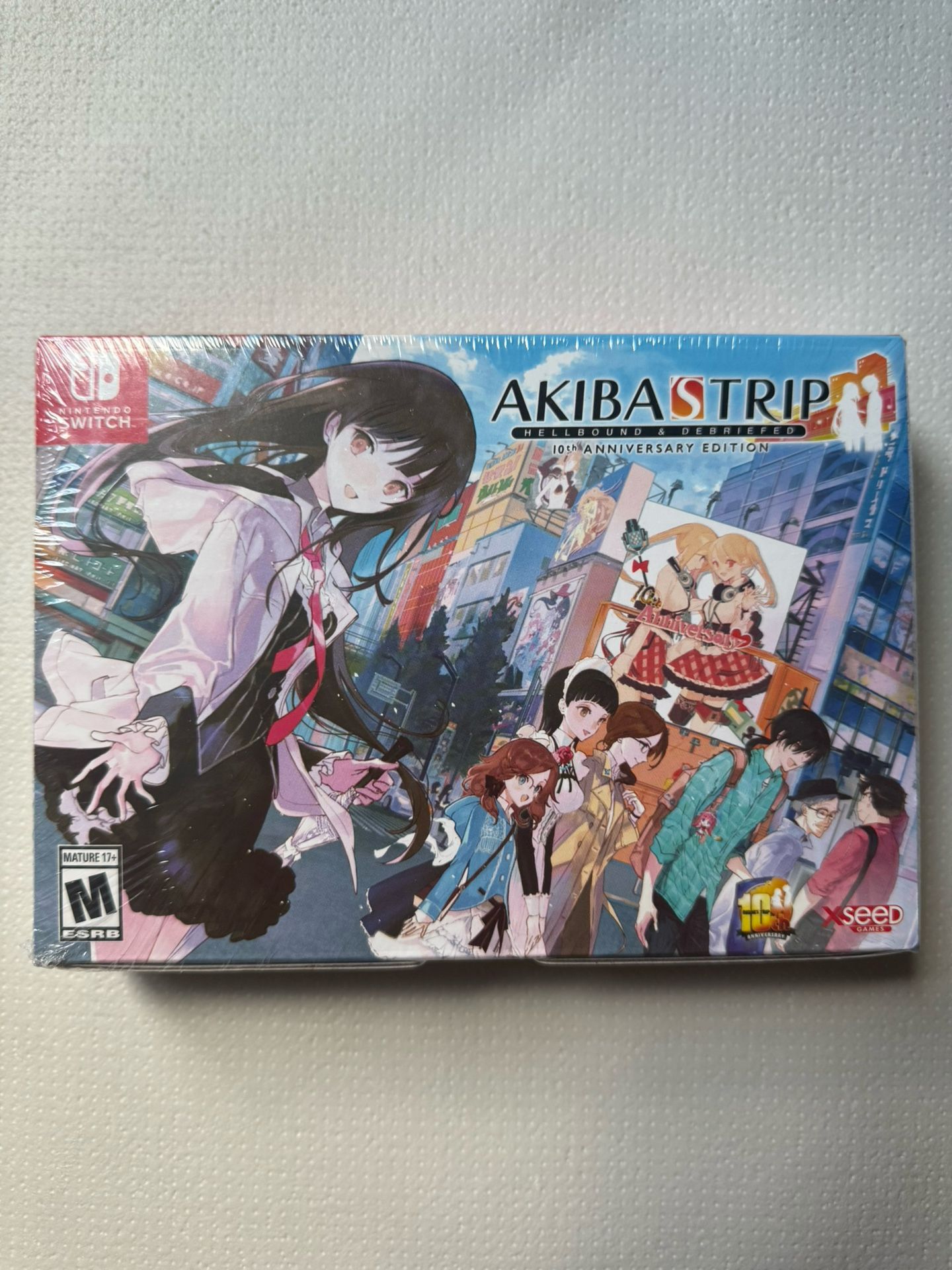 NEW Akibas Trip Hellbound & Debriefed 10th Anniversary Ed - Nintendo Switch Limited Collectors