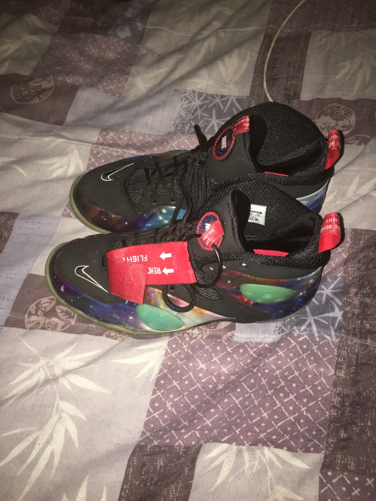 Nike Air rookie galaxy sole collector sz 10