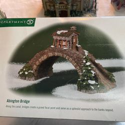 Department 56 Abington Bridge