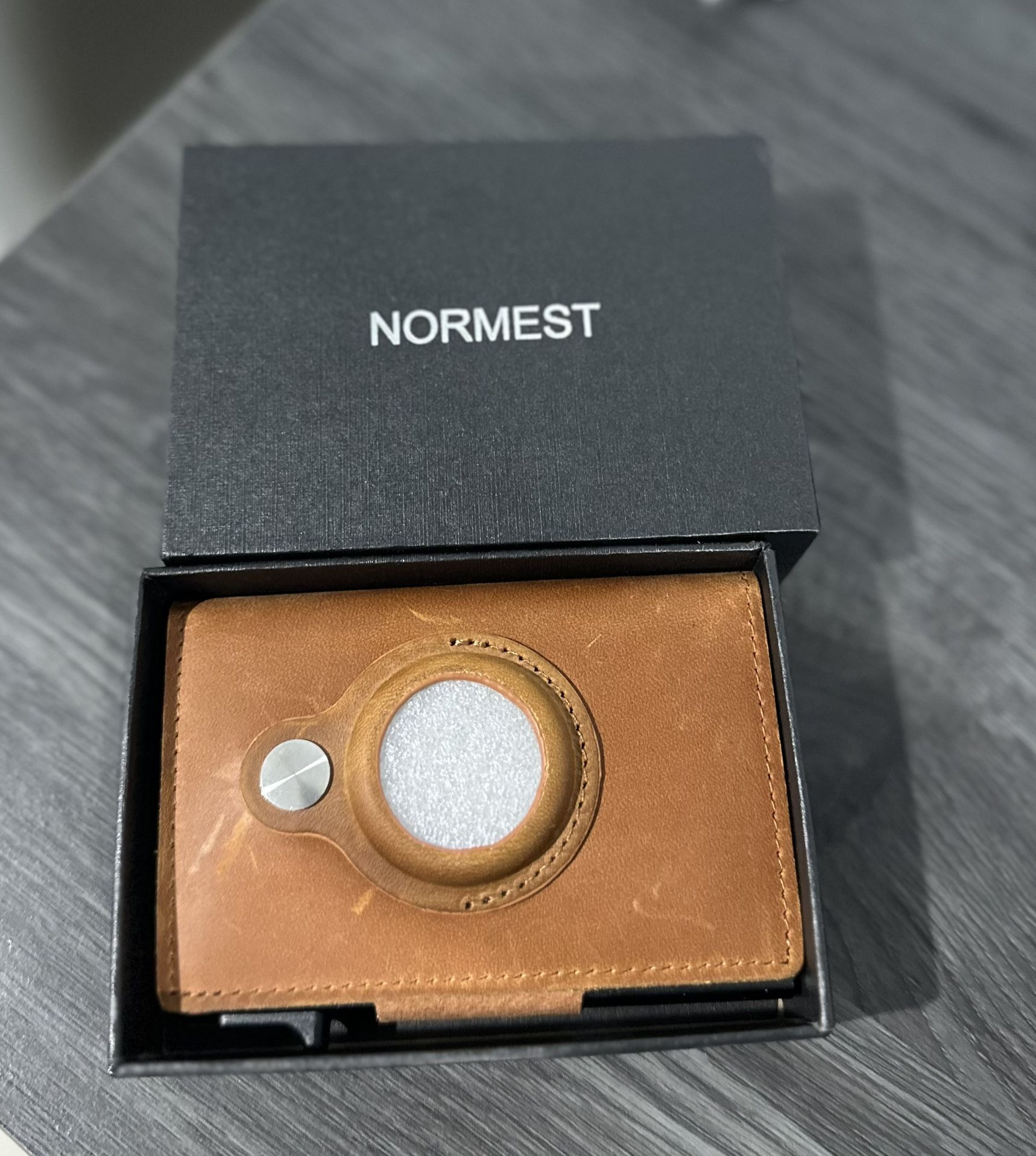 Brand NEW AirTag Wallet (Normest) Leather