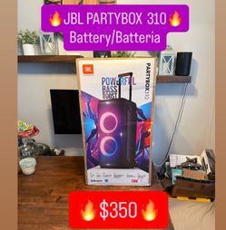 🔥 JBL PARTYBOX 310 🔥 Battery 🔥 $350 🔥