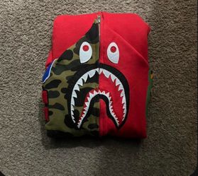 BAPE Shark Half Camo Full-Zip Hoodie