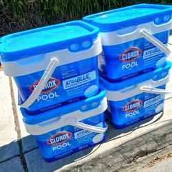 CLOROX POOL AND SPA TABLETS 25LB BUCKET