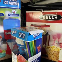 Popcorn Maker And Snocone Maker