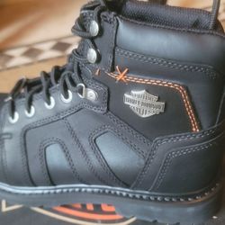Harley Davidson Steel Toe Work Boots