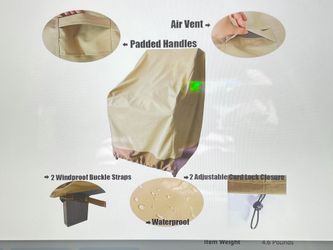 New Waterproof Outdoor Patio Chair or Other Cover