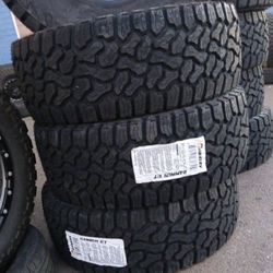 New Set 35 1250 18 Barkley Tires