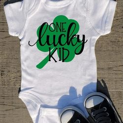 St Patrick's Day Baby Onesie