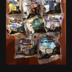 2015 McDonald’s Pokémon Happy Meal Toys Set Of 8
