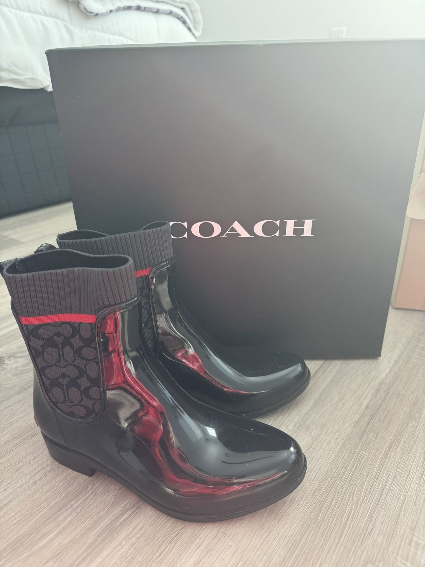 Coach Rain Boots